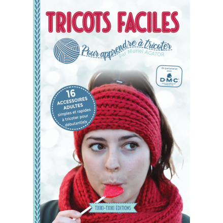 Livre tricots faciles pour apprendre à tricoter