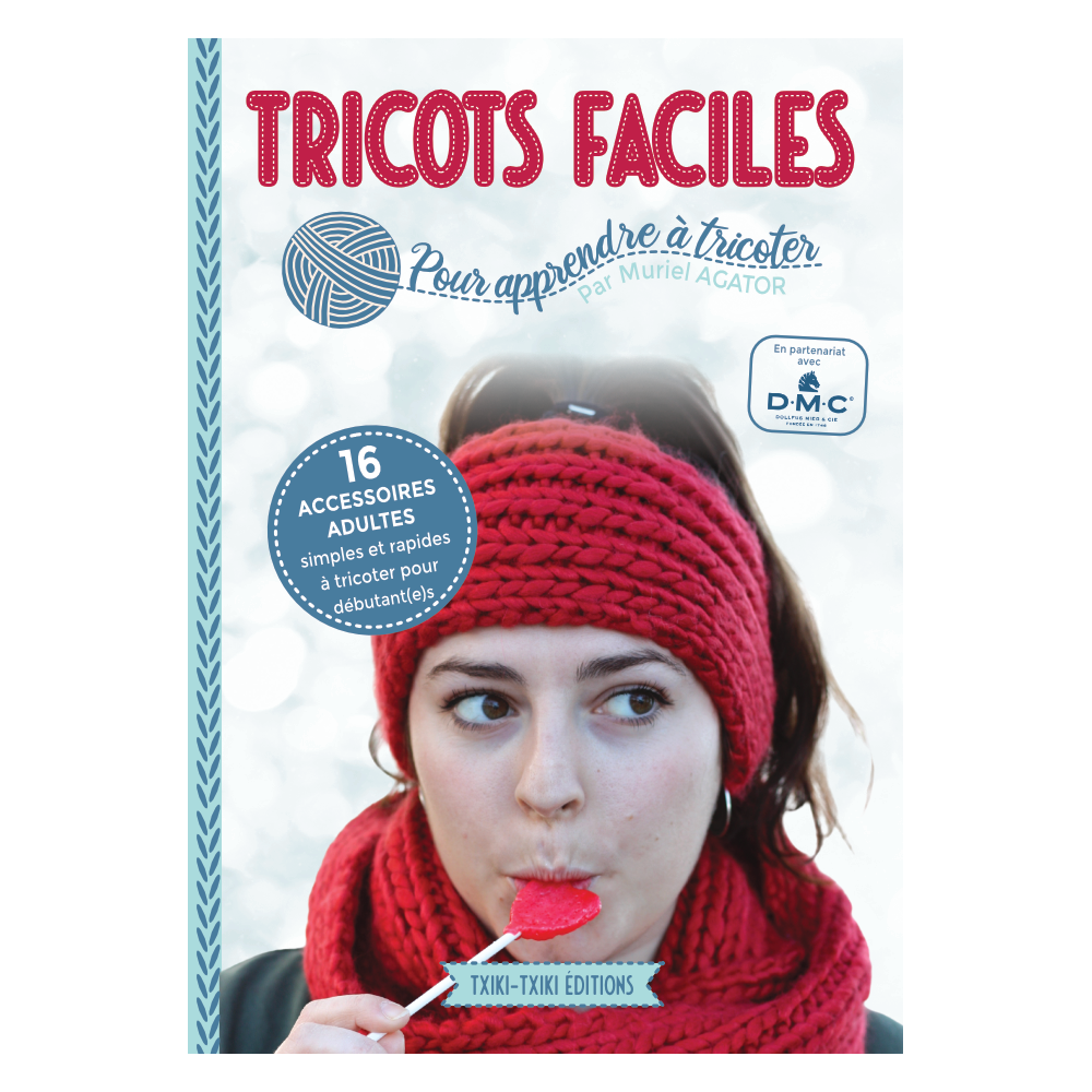 Livre tricots faciles pour apprendre à tricoter