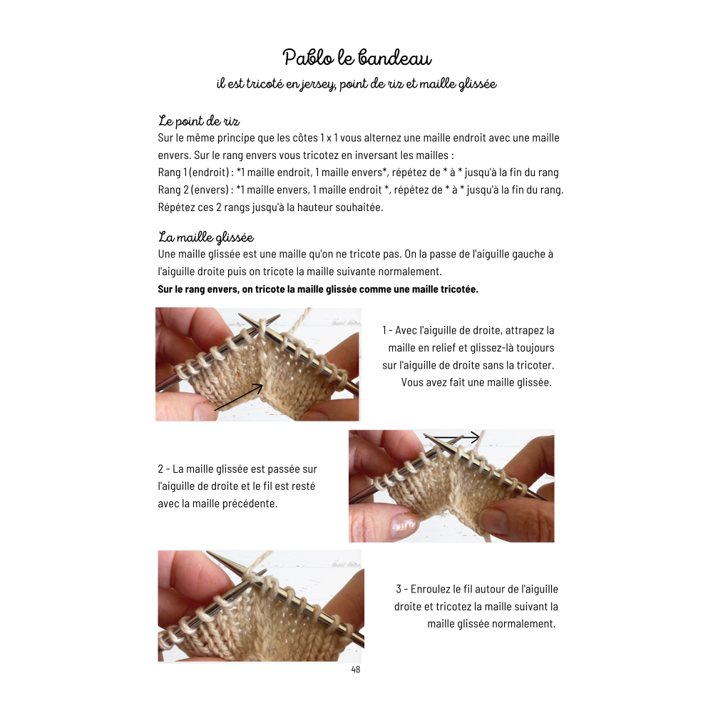 Livre tricots faciles pour apprendre à tricoter