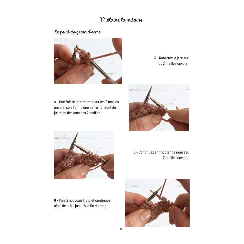Livre tricots faciles pour apprendre à tricoter