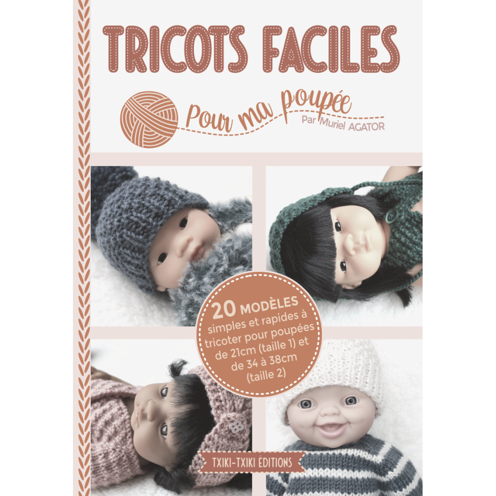 Livre tricots faciles pour ma poupée