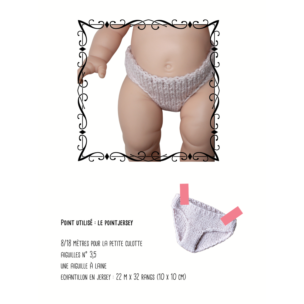 Livre tricots faciles pour ma poupée