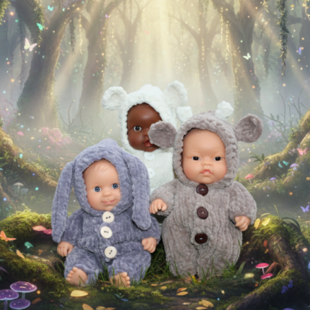 Combinaison Les Trotoudoux pour poupée