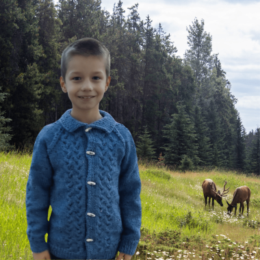 Carnet de tricot veste Ena