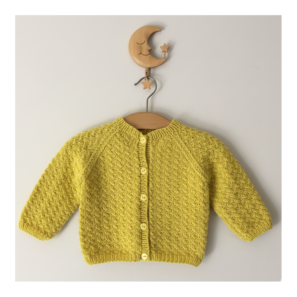 Cardigan layette Petit biscuit