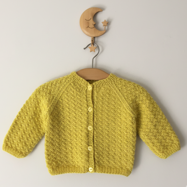 Cardigan layette Petit biscuit