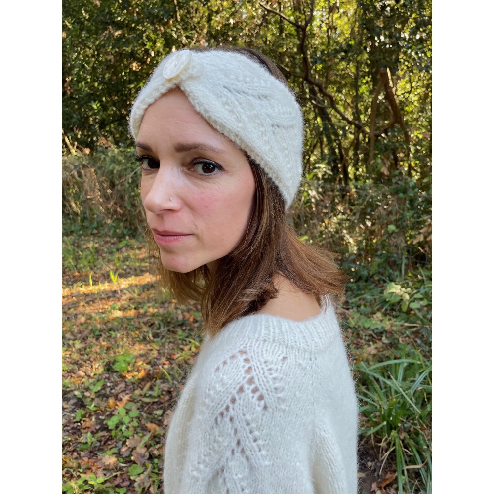 Pullover femme Heidi et son bandeau assorti