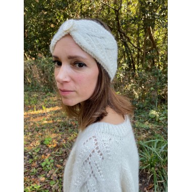 Pullover femme Heidi et son bandeau assorti