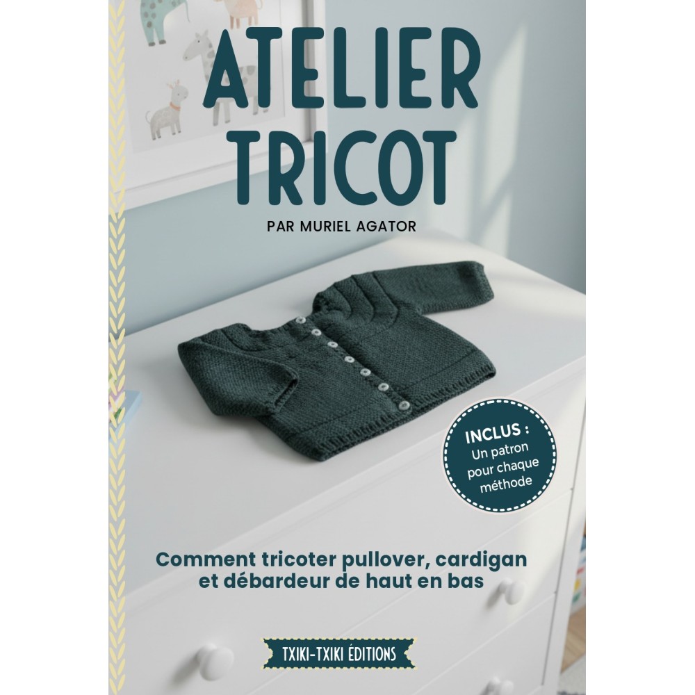 Carnet Atelier tricot - méthode Top Down