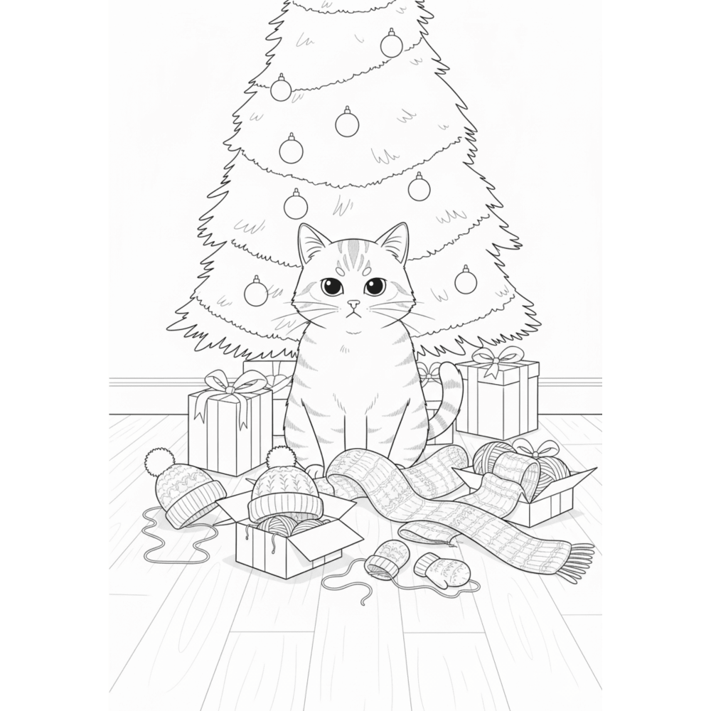 PDF Coloriages tricot