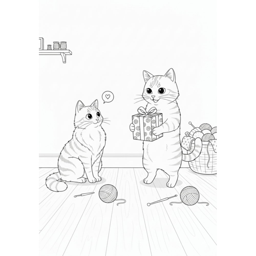 PDF Coloriages tricot