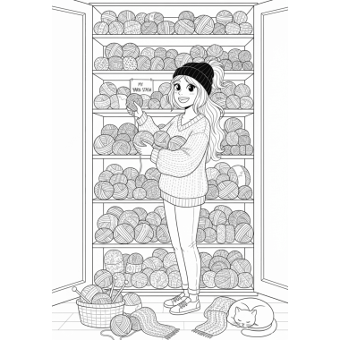 PDF Coloriages tricot